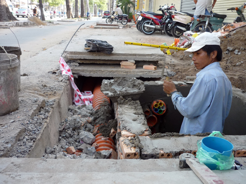 Xã hội hóa đầu tư ngầm hóa lưới điện